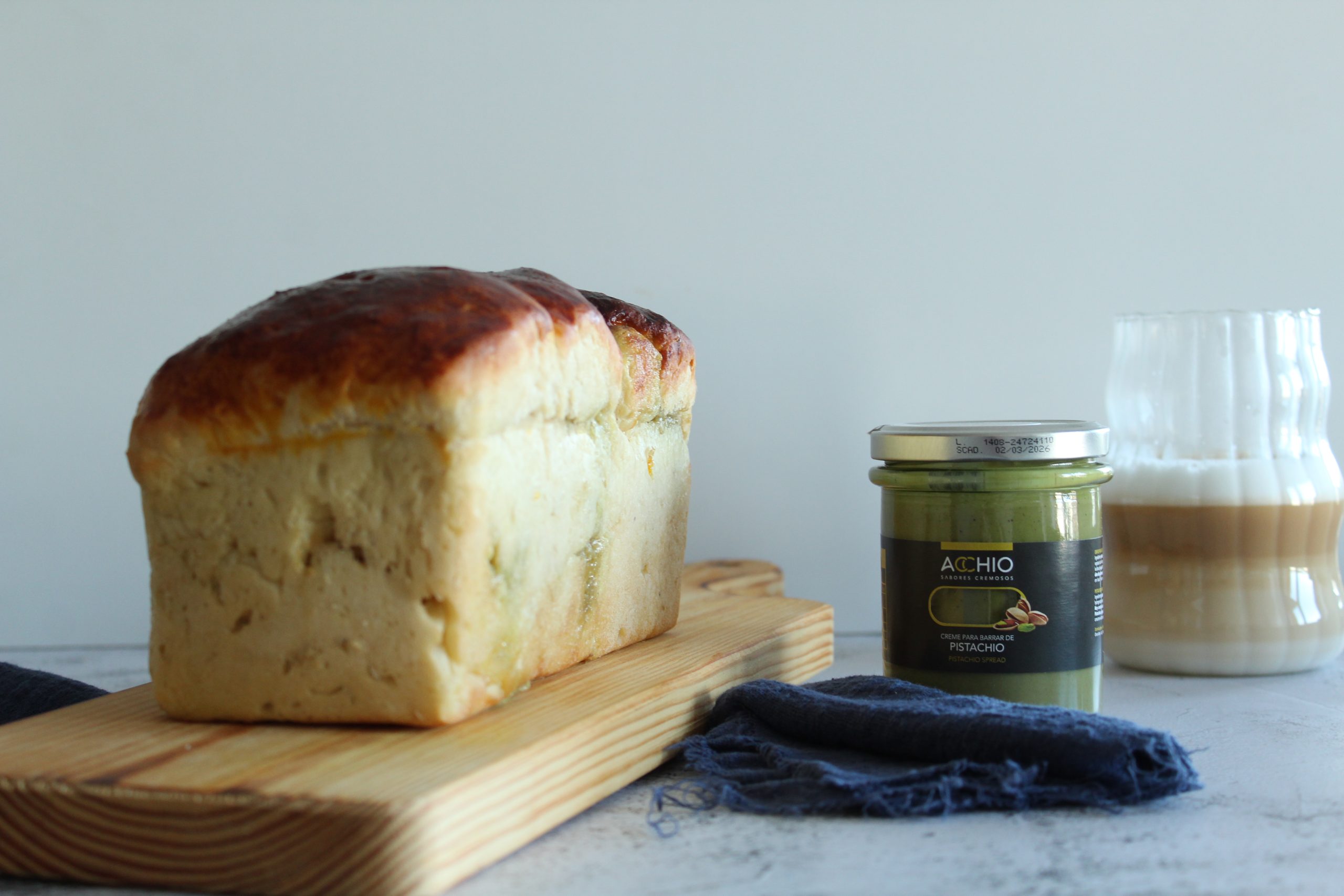 Brioche Banana Pistácio Bimby